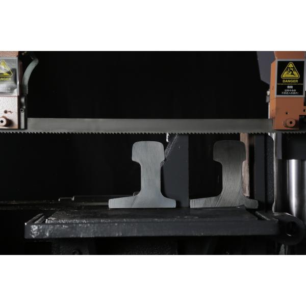 GB4250 Twin Column Horizontal Metal Cutting Band Saw Machine For Steel Processing Works
