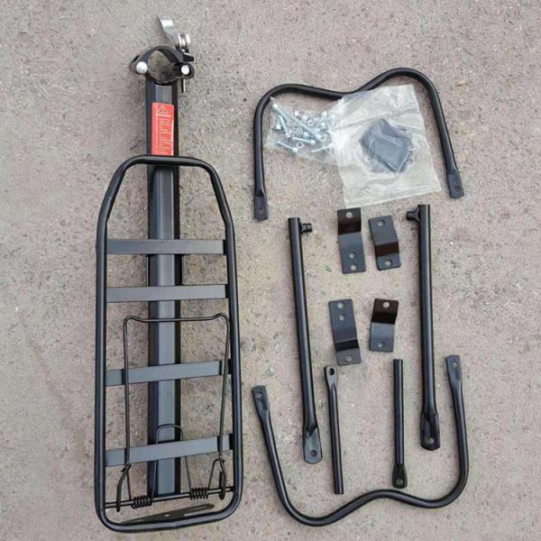 Iron Tube Trunk Mount Bicycle Carrier Lightweight Rack for Sedan Outdoor Travel 985g