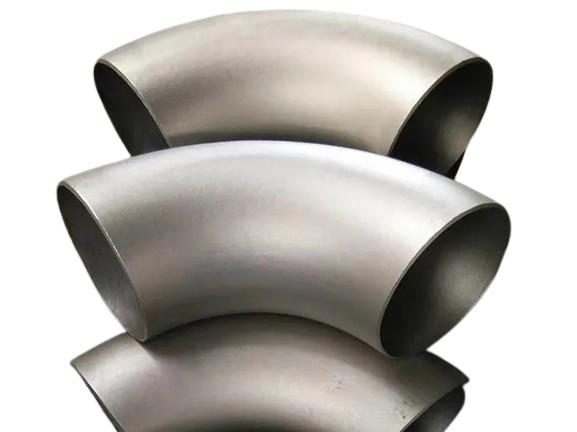 Acessórios para tubos de aço inoxidável de 45 e 90 graus Soldadura de traseira LR. SR. Cotovelo sem costura
