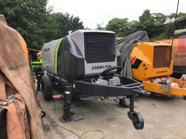 2019 Used Concrete Pump Machine Zoomlion High Efficiency HBT90.18.186