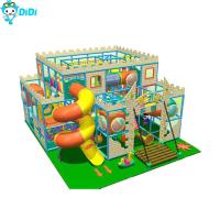 Indoor Jungle Gym Playground Instalação fácil Com desenho CAD fornecido
