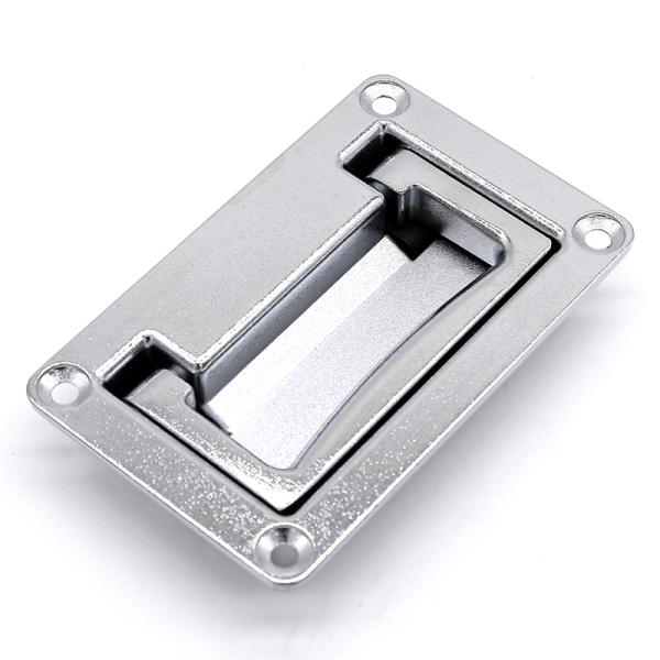 Industrial Zinc Alloy Tool Box Chest Handles Black Spray Coating