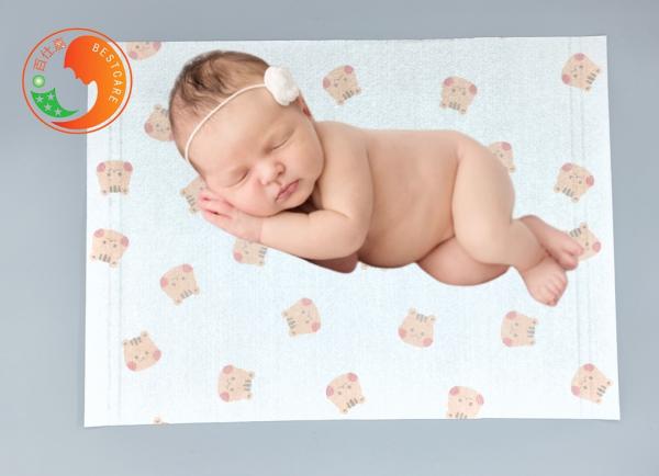 Lightweight Disposable Diaper Mat Versatile With Pattern Printing