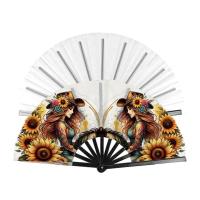 Ventilateur pliable en polyester de sublimation 13'