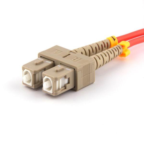 2.0mm 10G LC to LC Pigtail Fiber Cable / Multimode OM3 Patch Cord Pigtail