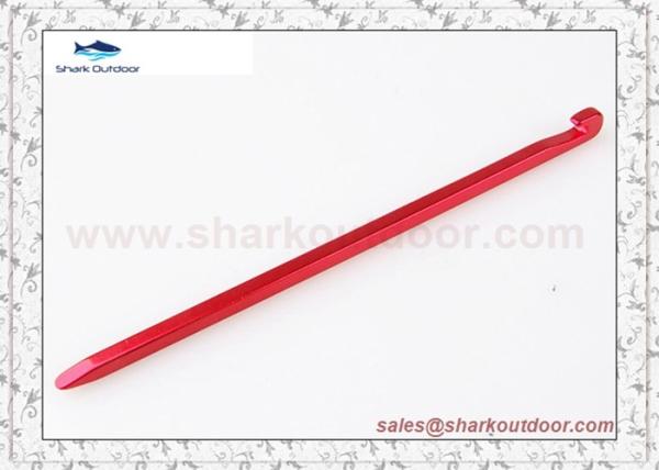 Aviation Aluminum Alloy Tent Pegs Ultralight Square nail Stakes Hook Pin Nails Camping Accessories