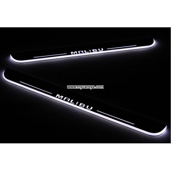 Holden Malibu Car accessory stainless steel scuff plate door sill LED light