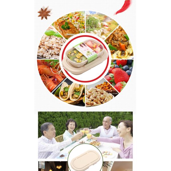 Устранимый шар 100% пульпы бамбука пульпы сахарного тростника Tableware Degradable