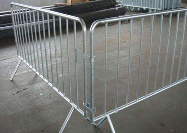 Galvanized Coated Temporary Fencing Hire For Work Site / Iron And Steel Material