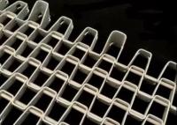 Résistance à haute température SUS310 ceinture de treillis à fil plat pour four