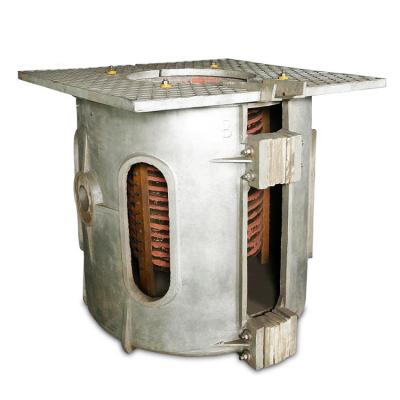 1800 Degree 350kw Lead Metal Smelting Furnace KGPS Aluminum Shell Furnace