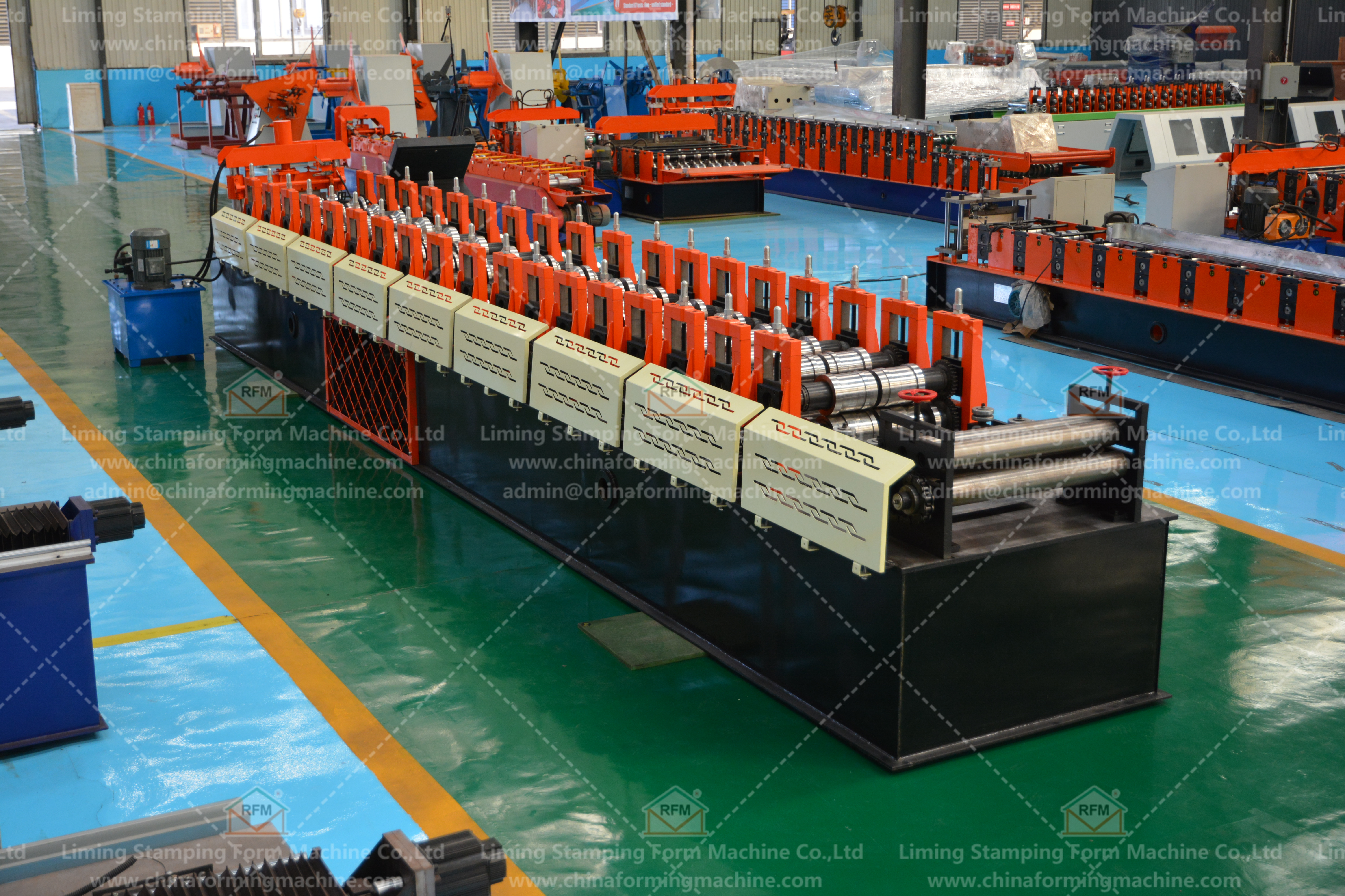 Машина 15m/Min панели автомобиля стального крена управлением Plc касания бывшая изготовленная на заказ