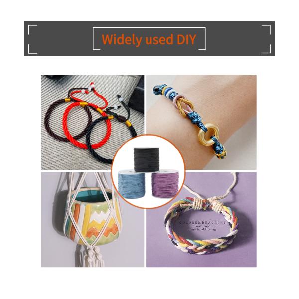 Универсальные ювелирные аксессуары для ручной вязания с 70 м длиной / конусом