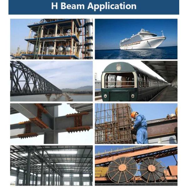 Структурный профиль Q355B Q235 h углерода стальной испускает лучи горячекатаный GB