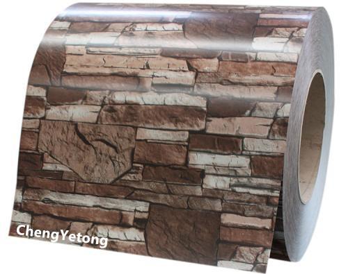 PVC Film Laminated PPGI Steel Coil / GI Metal Sheet With High Weatherability