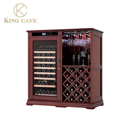 OEM Custom Homesun 44 Bottles Kitchen Wine Refrigerator With Compressor Cooling