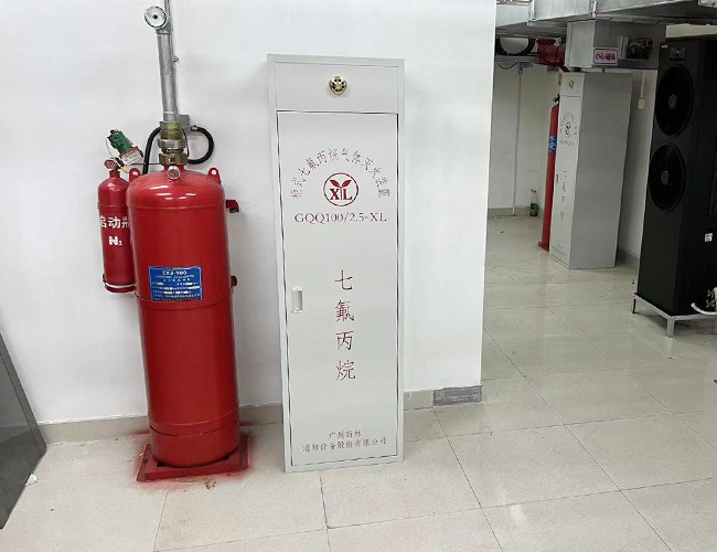 Газовый шкаф FM200 Огнетушитель коробка 70L Автоматический огнетушитель