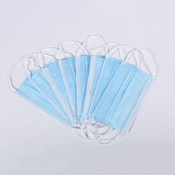 Personal protective masks civil use 3 layer non-woven disposable face mask