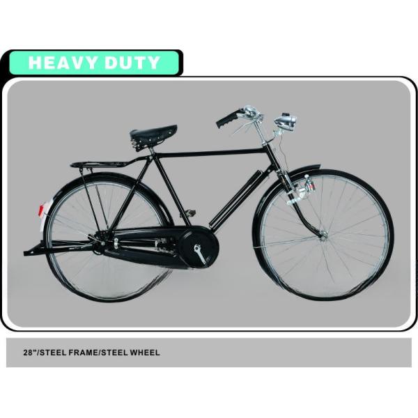 Stylish 28" Heavy Duty Old Style Bicycle with Adjustable Handlebars