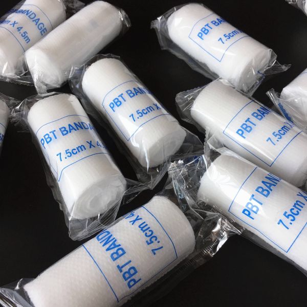 Medical-Grade Sterile 100% Cotton CE Certified Hemostatic Bandage for First-Aid