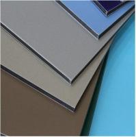Panneau composite en aluminium revêtu de 25um-30um PVDF pour les façades de bâtiments modernes et élégantes