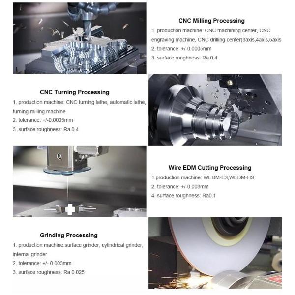 Stainless Steel CNC Machined Anodized Aluminum 3D Printing Service Lathe Machine Parts