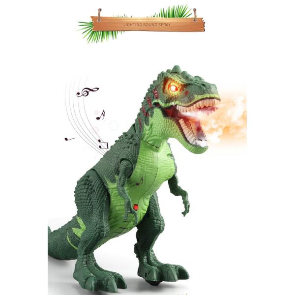 Finished Goods Electric Dinosaur Toy With Light And Sound A Collector's Pride And Joy