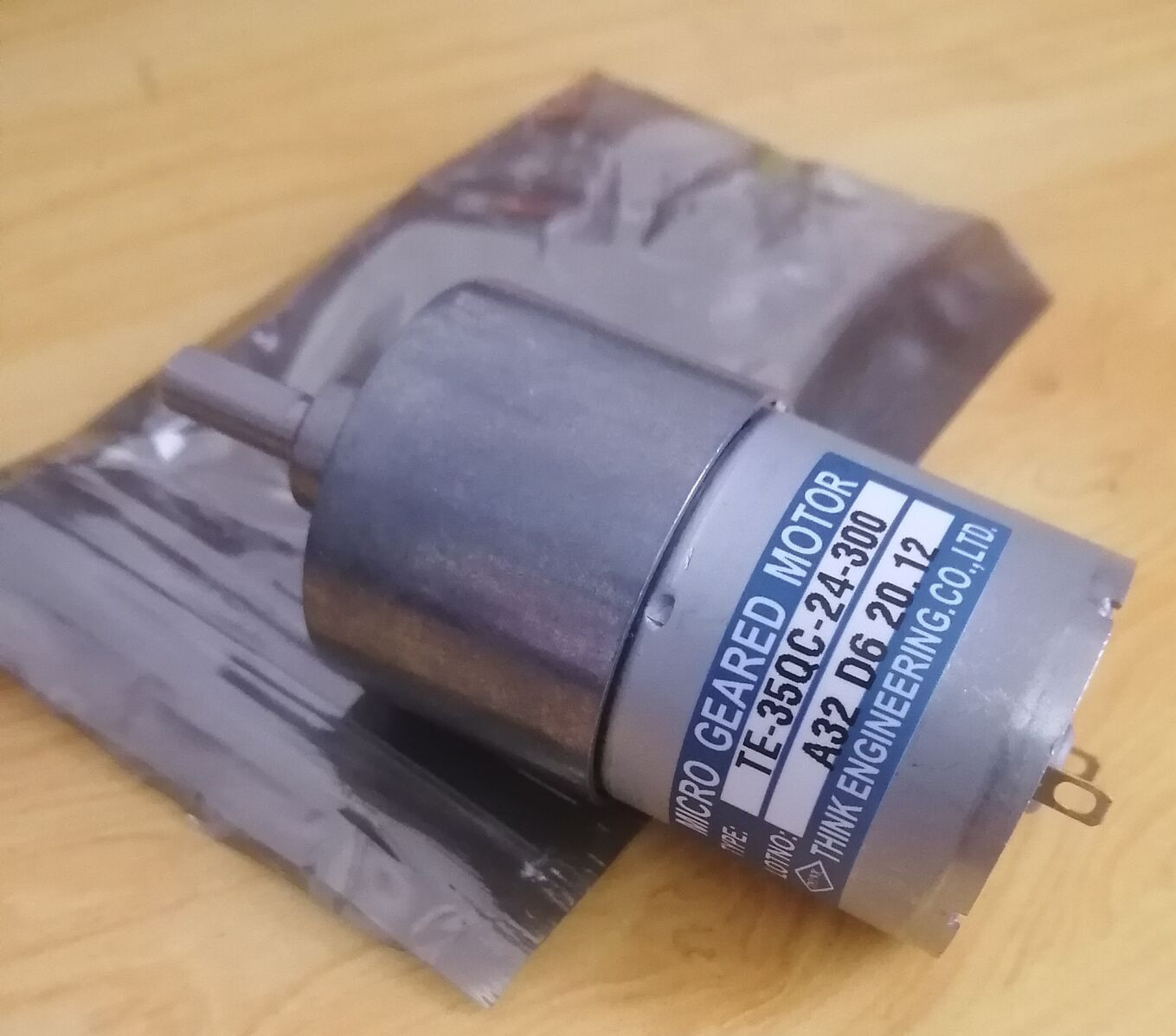 Зацепленный мотор TE-35QC-24-300 TE-35QG-24-10 чернил Ryobi ключевой