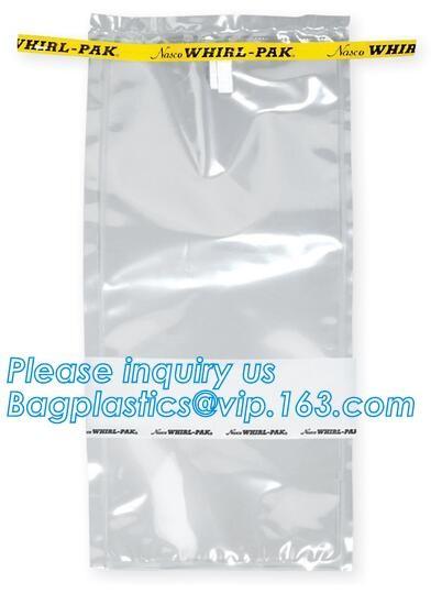 STETILE SAMPLING TWIRLEM BAG, STERILE BAG, ALLA FRANCE OMEGA Cole-Parmer SAINT-GOBAIN Nasco Burkard Dow Corning Nalgene