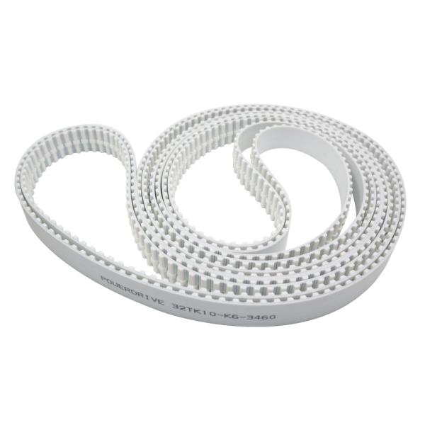 White Htd 20000-Htd14m-40mm-Paz Conveyor Transmission PU Timing Belt