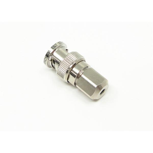 BNC Female Bulkhead Electronic RF Connector , BNC Compression Connector Low Cost