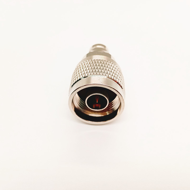 N/BNC-JK RF Adapter DC-6GHz Gold-Plated Brass with Low VSWR ≤1.25 for Stable Signal Transmission