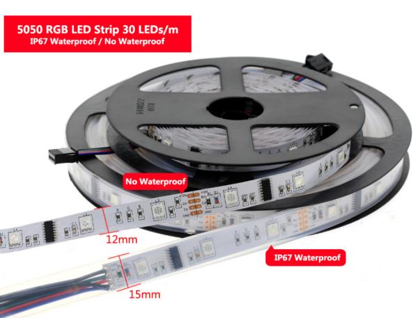 5m digital RGB 150LED IP20 Non waterproof dream magic color 6803ic  Led Strip 5050