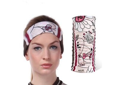 Soft Touch Fishing Neck Scarf Water Droplets Pattern Low Fiber Properties Absorb Sweat