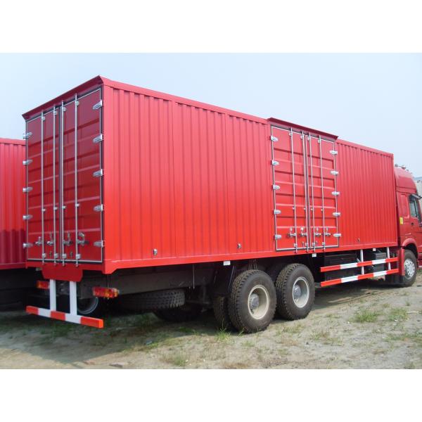 Howo 30 Tons 6X4 Heavy Duty Cargo Van Euro II Emission Standard 371hp