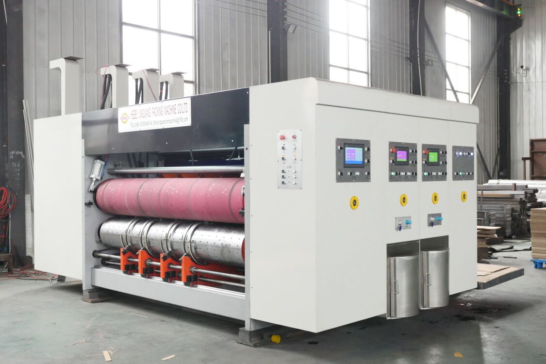 Plc гофрировал Multi печатную машину Flexo цвета 7.5kw