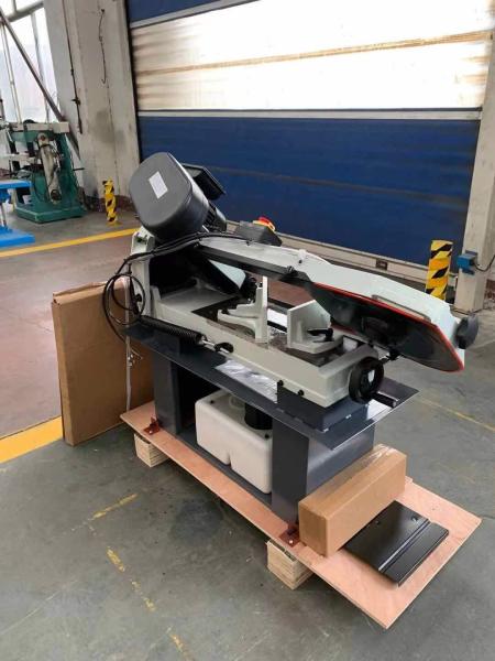 Single Column Semi Automatic Hydraulic Bandsaw Machine Scissors Type
