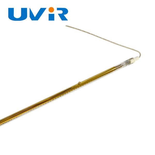 Lampe à chauffage infrarouge à fibre de carbone 380V 1500W avec tube de quartz