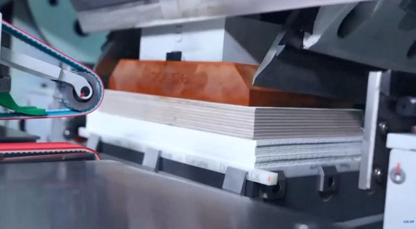 Automatic Three Knife Trimmer Machine For Perfect Bound Books, Book Blocks And Post Press Book Finishing