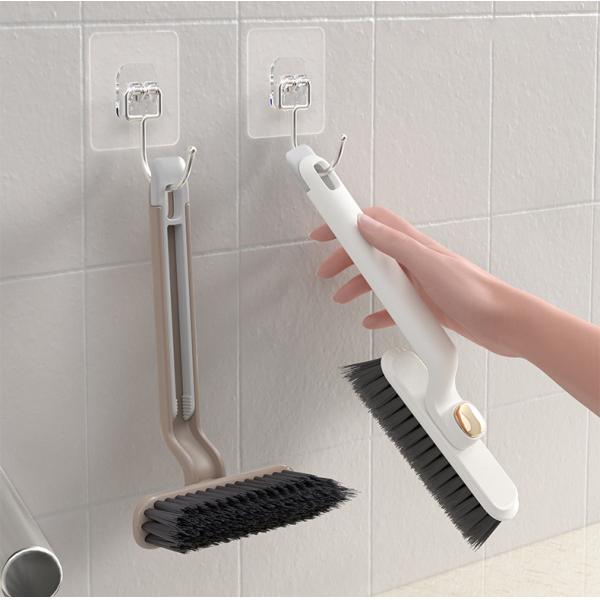 Multifunctional Kitchen Bathroom Cleaning Brush for Household Cleaning and Maintenance