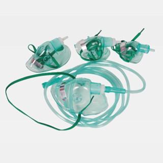Green PVC Medical Simple Oxygen Facial Mask With 2m Tube For Adult, Pediatric, Infant  WL1001