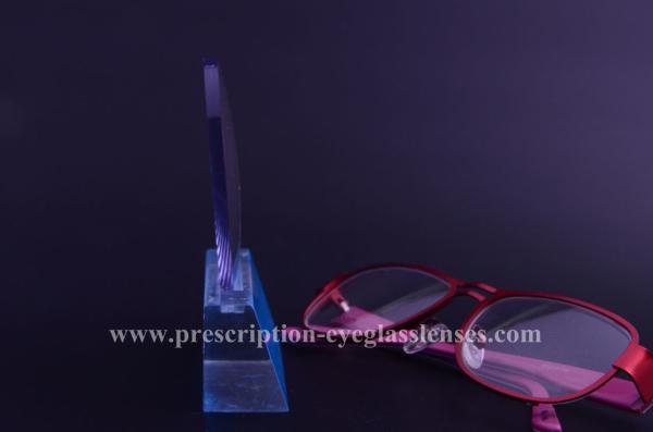 Hydrophobic / AR Coating Prescription Eyeglass Lenses 1.74 Index Aspherical Surface