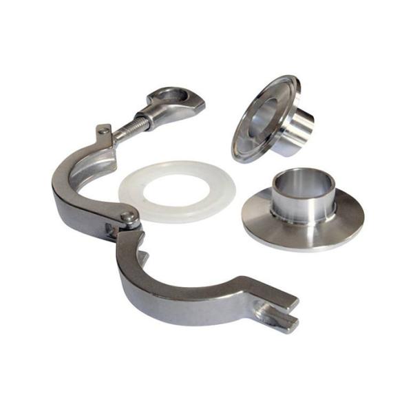 Штуцеры струбцины санитарной нержавеющей стали Три с штуцером трубы набивкой Феррулес