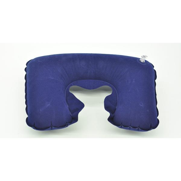 U Shaped Inflatable Travel Pillow 42g Customized Logo 25.6*44 CM