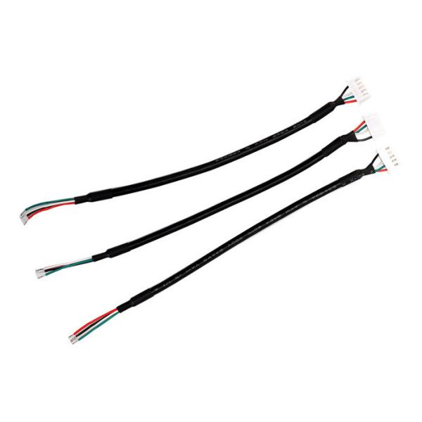 JST 2.54 Male Connector XHP-5P OD4.5mm 4C Wires Electrical Cable Assembly