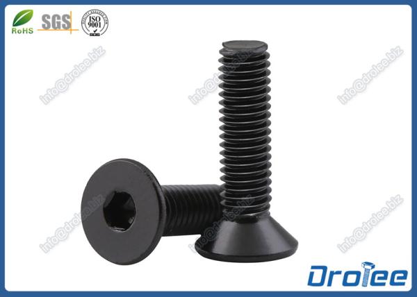 A2/A4/304/316 Stainless Steel Black Oxide Flat Head Socket Cap Screw