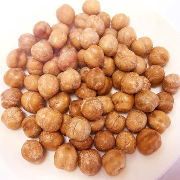 Healthy Snacks High Nutrition Roasted Chickpeas Salted / Black Pepper Flavor Crunchy Dried Snack