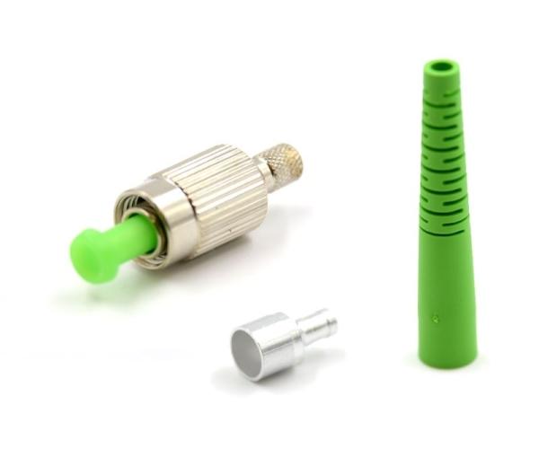 FC / APC Fiber Cable Accessories Simplex 3mm Fiber Optic Attenuator Epoxy Connector Kit
