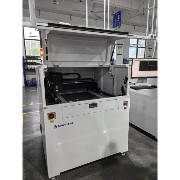 Sunvishe Automatic Stencil Inspection Machine System SV-E500 AOI Vision Inspection for 736*736mm stencil inspection