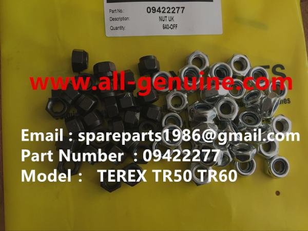 TEREX 09422277 NUT TR50 TR60 TR70 TR100 RIGID DUMP TRUCK OFF HIGHWAY DUMP TRUCK